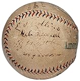 Joe Jackson Signed 1917 Chicago White Sox (Sox) Team Signed Baseball PSA - Autographed Baseballs