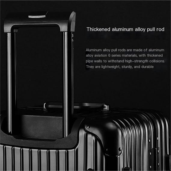 ALLC Suitcases Large-capacity Trolley Case With Universal Wheels, Thickened Aluminum Frame Boarding Case Suitcase for Business Travel (Color : B, Taille unique : 30in)