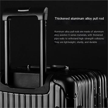 ALLC Suitcases Large-capacity Trolley Case With Universal Wheels, Thickened Aluminum Frame Boarding Case Suitcase for Business Travel (Color : B, Taille unique : 30in)