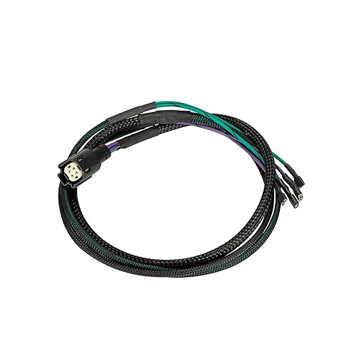 Kicker Arnés de altavoz mejorado 46HDTPH compatible con Harley-Davidson Tour Pack 2014 y posteriores