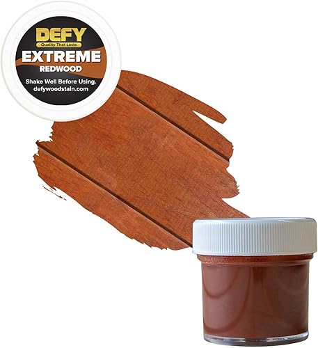 Miniatura 7 de Muestras de color de barniz para maderas de exterior semitransparente Defy Extreme 1 Oz