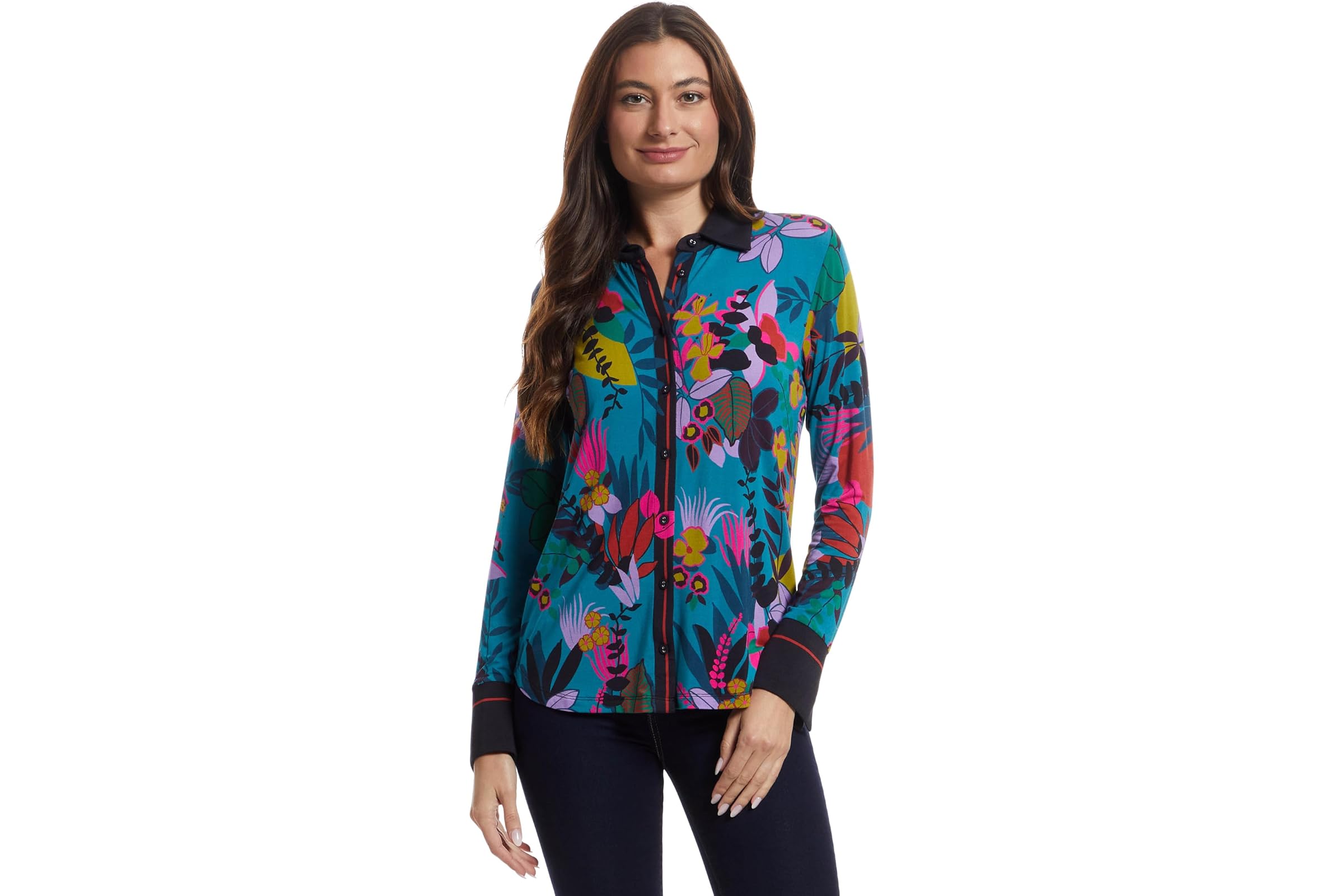 Johnny Was The Janie Favorite Button Front Shirt- House Of Fl