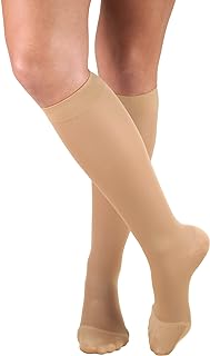 Truform Women's Compression Stockings, 15-20 mmHg, Knee High Length