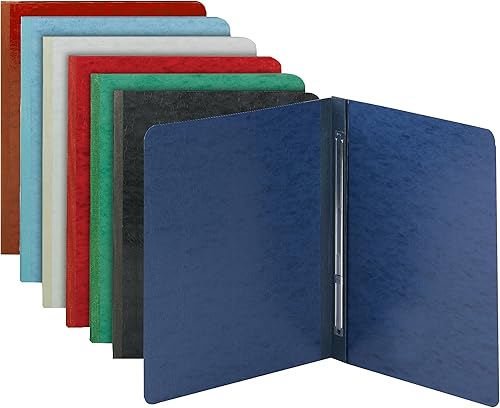 Miniatura 8 de Smead Tapa de informe de tablero prensado, cierre lateral de punta de metal con compresor, capacidad de 3.0 in, tamaño carta, negro, 25 por caja