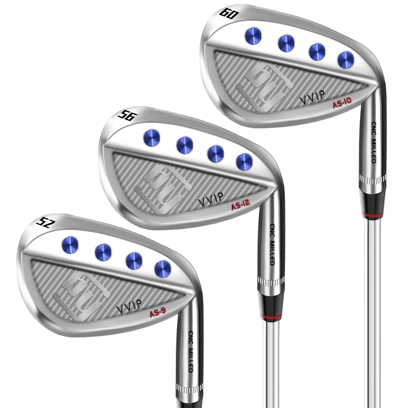 Yamato Full Face Golf Wedge Set or Individual Golf Wedges 50/52/54/56/58/60 Forged Golf Gap Wedge Sand Wedge Lob Wedge Golf Clubs Milled