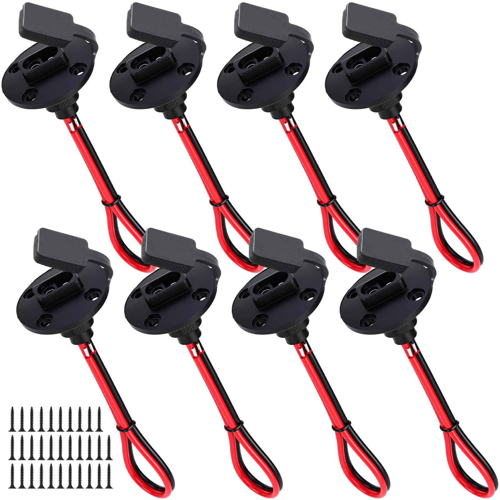 Connecteur SAE encastrable Flutesan avec câble 16 AWG pour panneau solaire et batterie