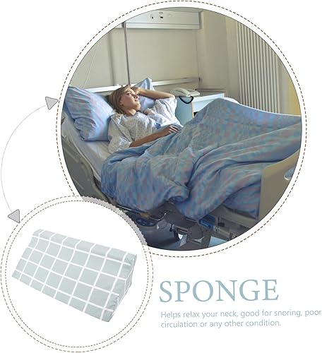 Miniatura 8 de Almohada de cuña para el cuidado de ancianos Cojín ergonómico de cuña de posicionamiento para apoyo y comodidad de alta densidad para uso en el