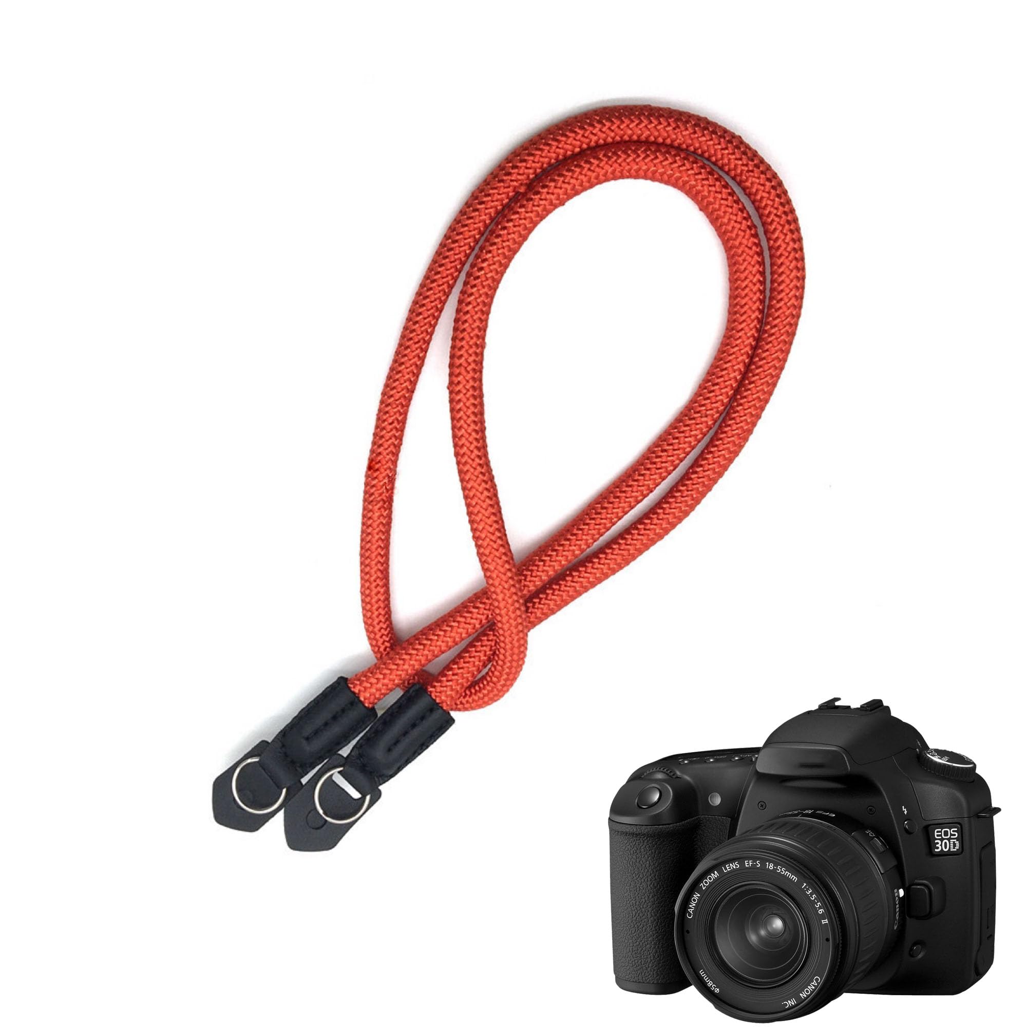 Correa Para Cámara Ajustable - De Lienzo Y Piel Sintética, Universal Para DSLR/SLR, Con Diseño Ergonómico Antideslizante