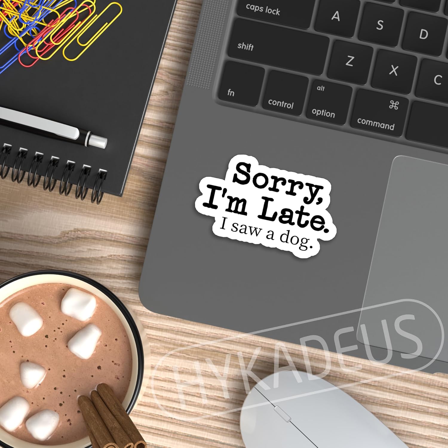 (3Pcs) Sorry I'm Late I Saw a Dog Sticker Dog Lover Sticker Funny Dog Sayings Sticker Dog Decals Waterproof Vinyl Decal Decorate Books, Laptops, Tumblers, Water Bottles, Cups, Size 3 x 1.9 Inch - Image 5