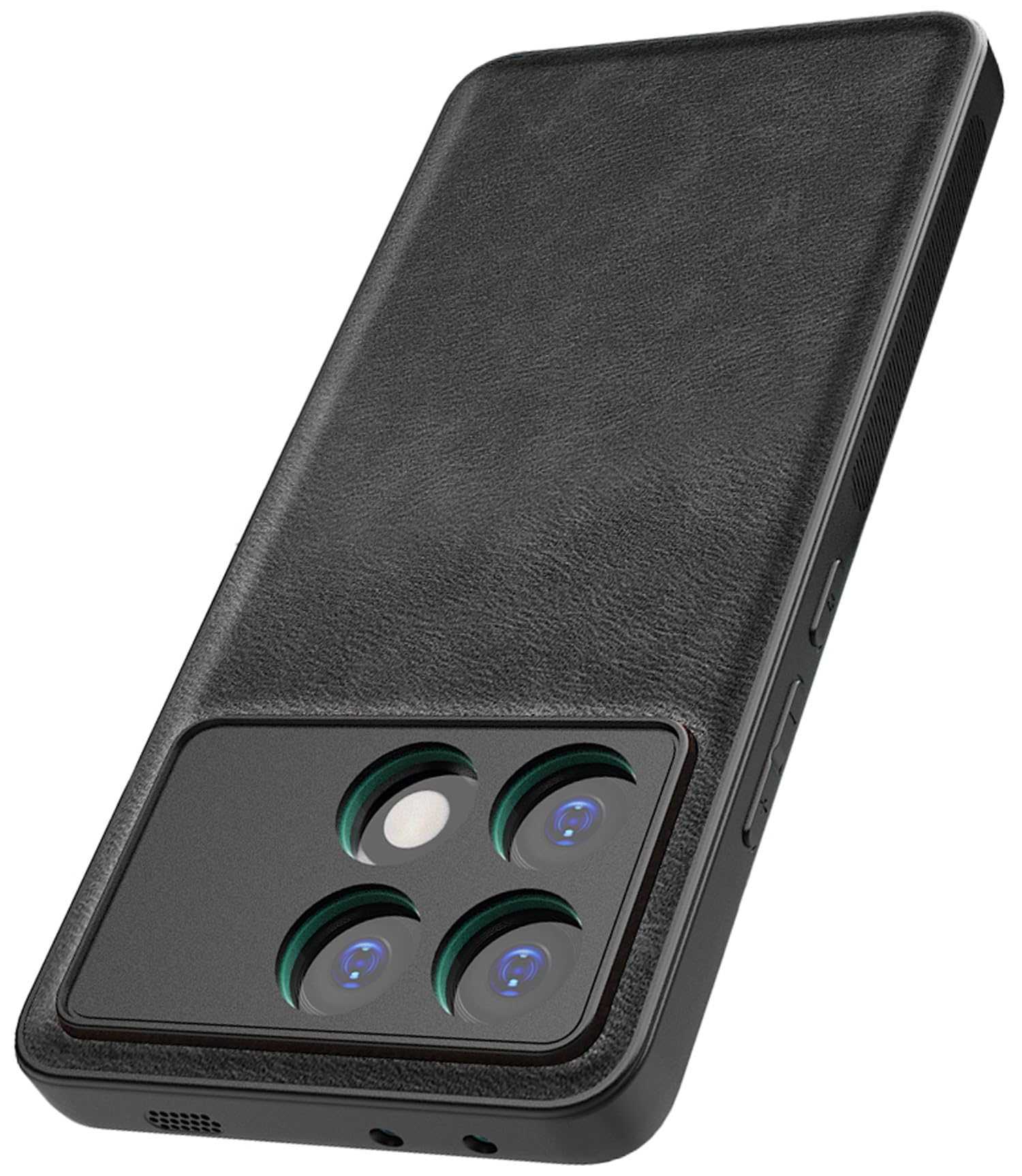 Kapa Tux Leather Back Cover for Poco X6 PRO | Slim Shockproof Camera Protection Bumper Case (Black) (B0D2DBXQB7) Amazon Price History, Amazon Price Tracker