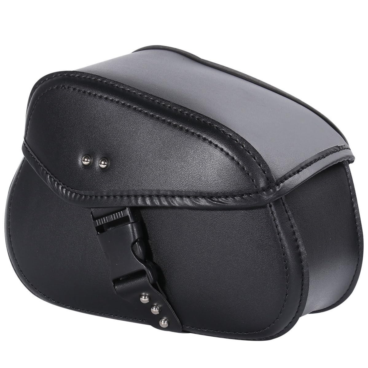 YARNOW Borsello da Moto in Pelle PU Nero per Motociclo