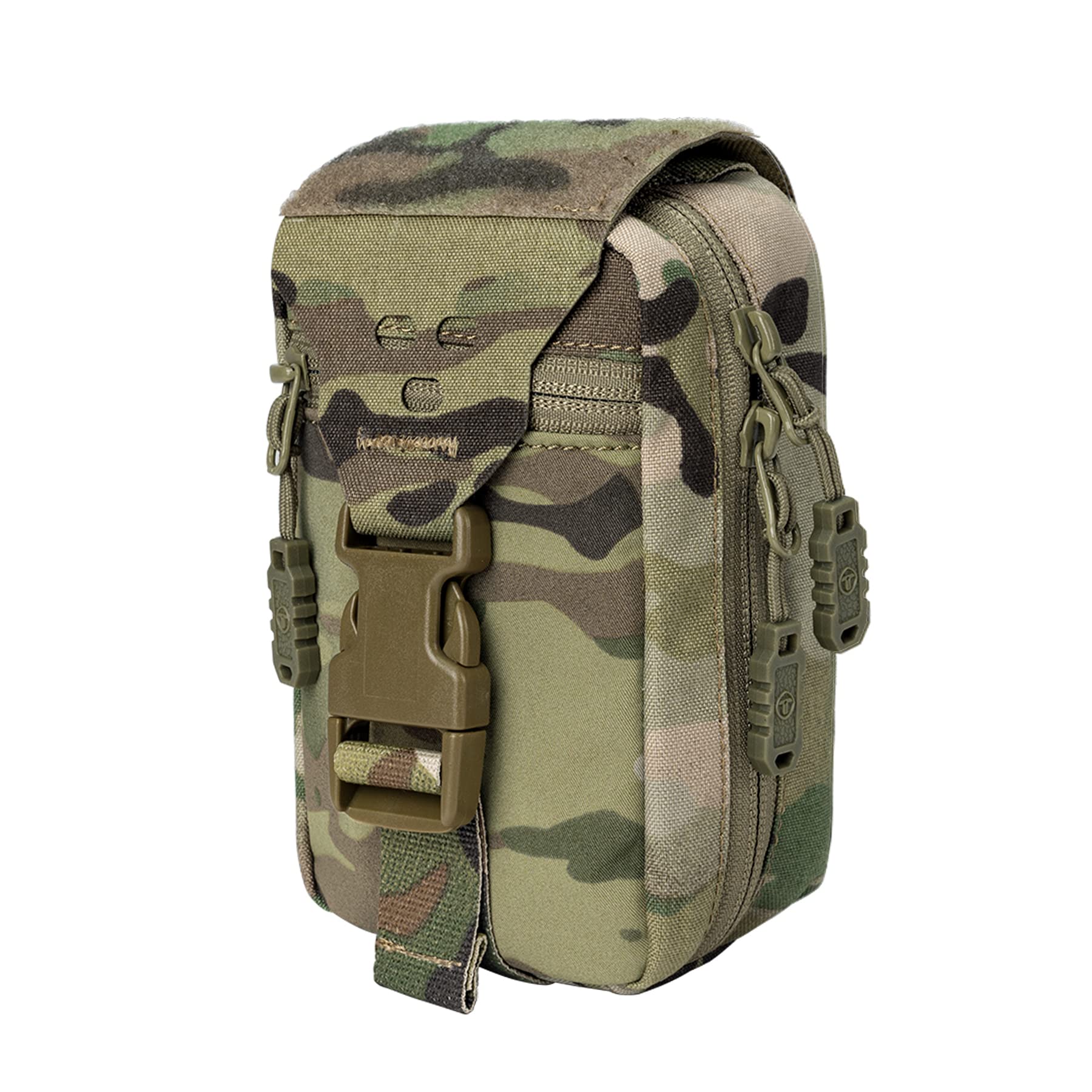 Removable Tactical Medical Pouch Rip-Away MOLLE IFAK Pouch for Camping Hunting Traveling 500D Cordura Nylon