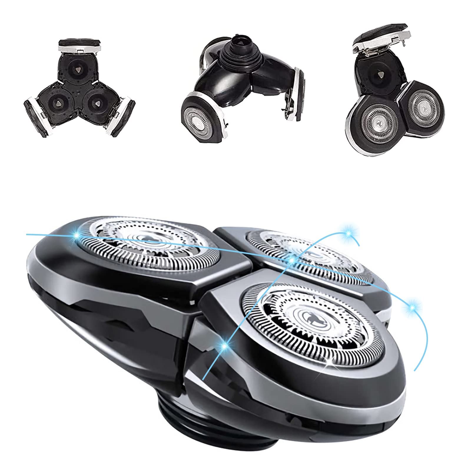 Replacement Shaver Head for Philips Norelco RQ12 Sensotouch 3D 1260X 1280X 1290X RQ1180 1160X 1150X 