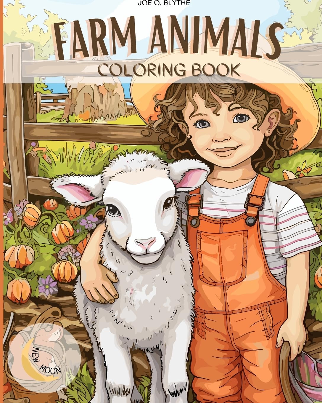 Farm Animals coloring book: Down on the Farm: A Colorful Journey with 50 Delightful Animals and More