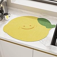 Vista 8 de Color&Geometry Lindos tapetes para secar platos para cocina, tapetes de drenaje súper absorbentes, resistentes al calor, fáciles de limpiar, auto