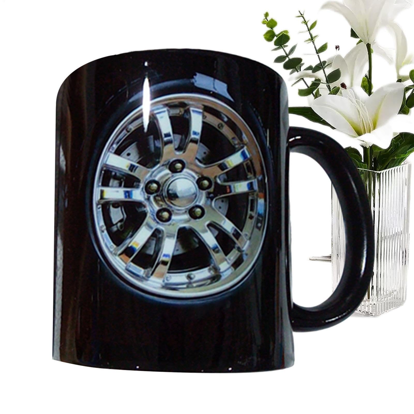 Taza de cerámica para café ideal para la oficina con base antideslizante