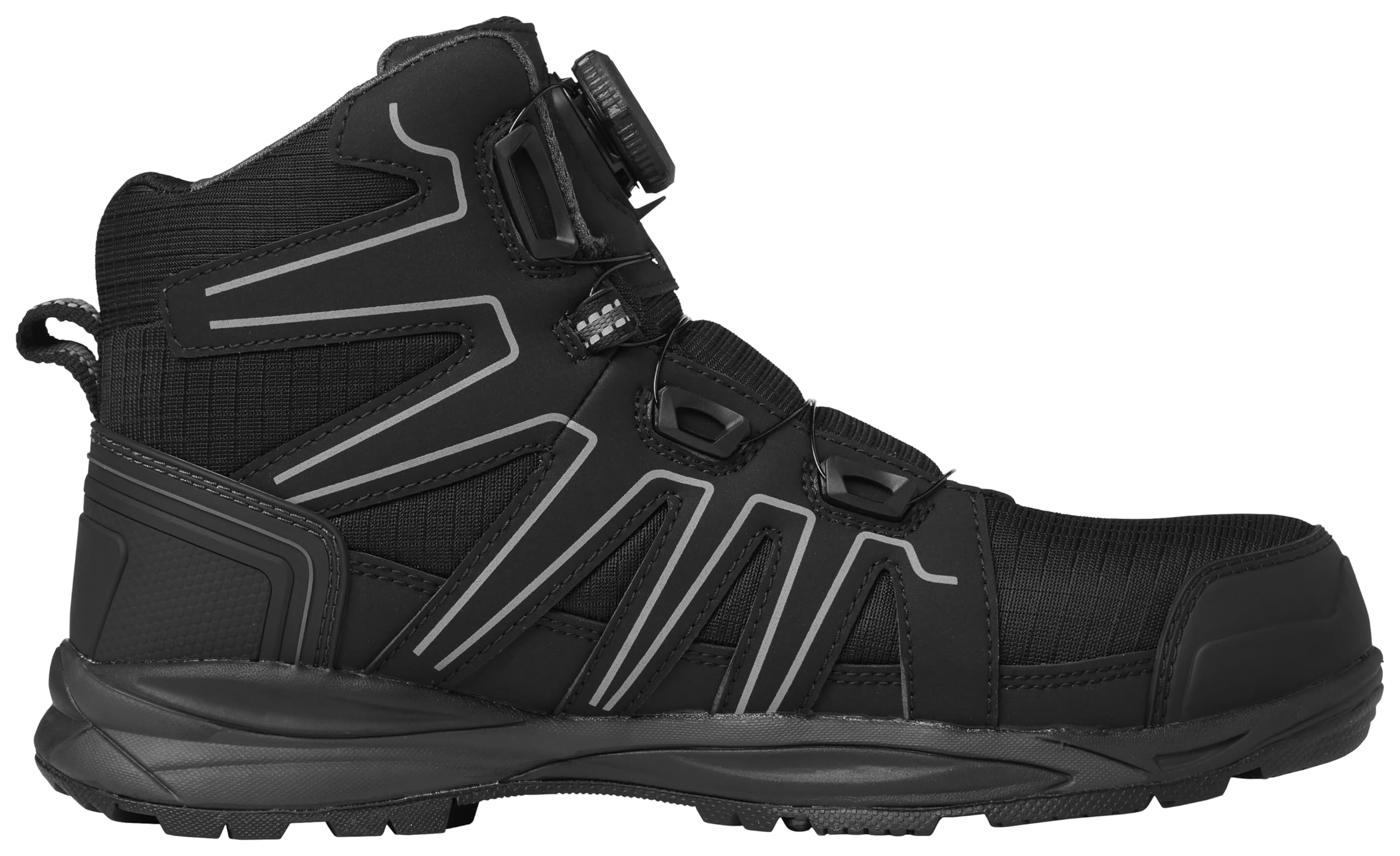 Helly Hansen Workwear Unisexe Bottes de sécurité Manchester Mid Boa S3S, Noir, 41
