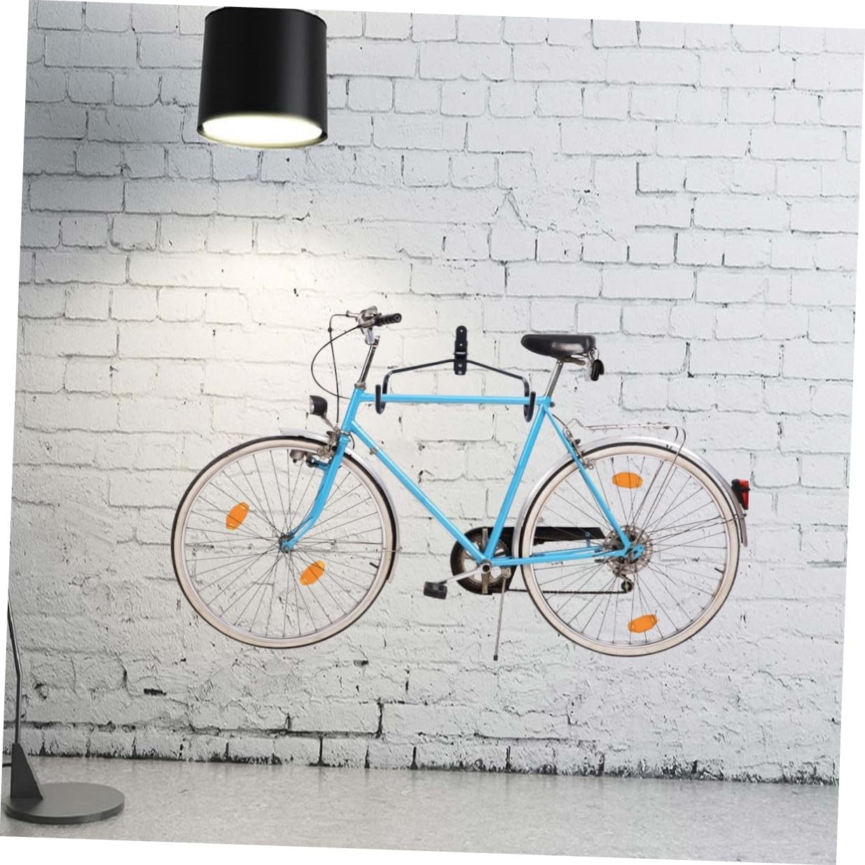 Cabilock Bike Wall Hanger Bike Hook Adjustable Angle Heavy Duty 40kg Load Capacity with Metal Screws Indoor Garage