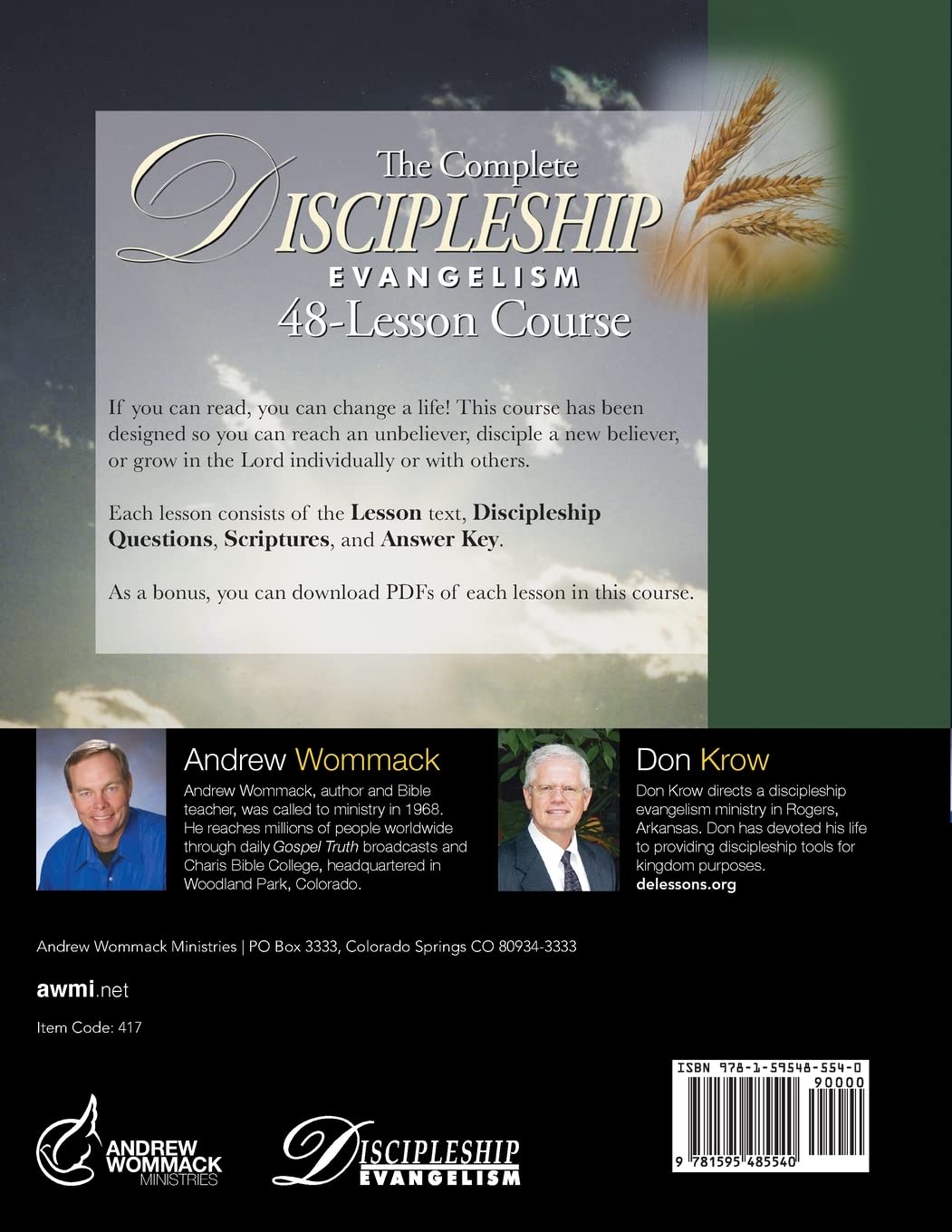 The Complete Discipleship Evangelism 48-Lessons Study Guide: Go Therefore and make disciples of all the nations