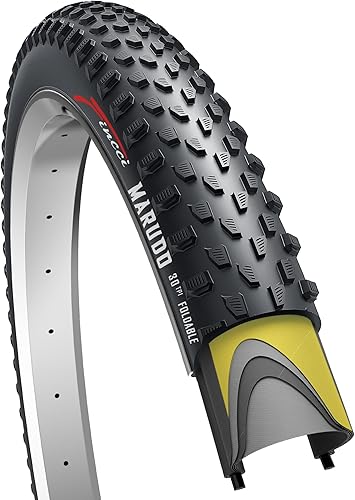Miniatura 9 de Fincci MARUDO Par de neumáticos de bicicleta de 29 x 2.10 pulgadas 52-622 neumáticos plegables con protección antipinchazos de 0.039 in para