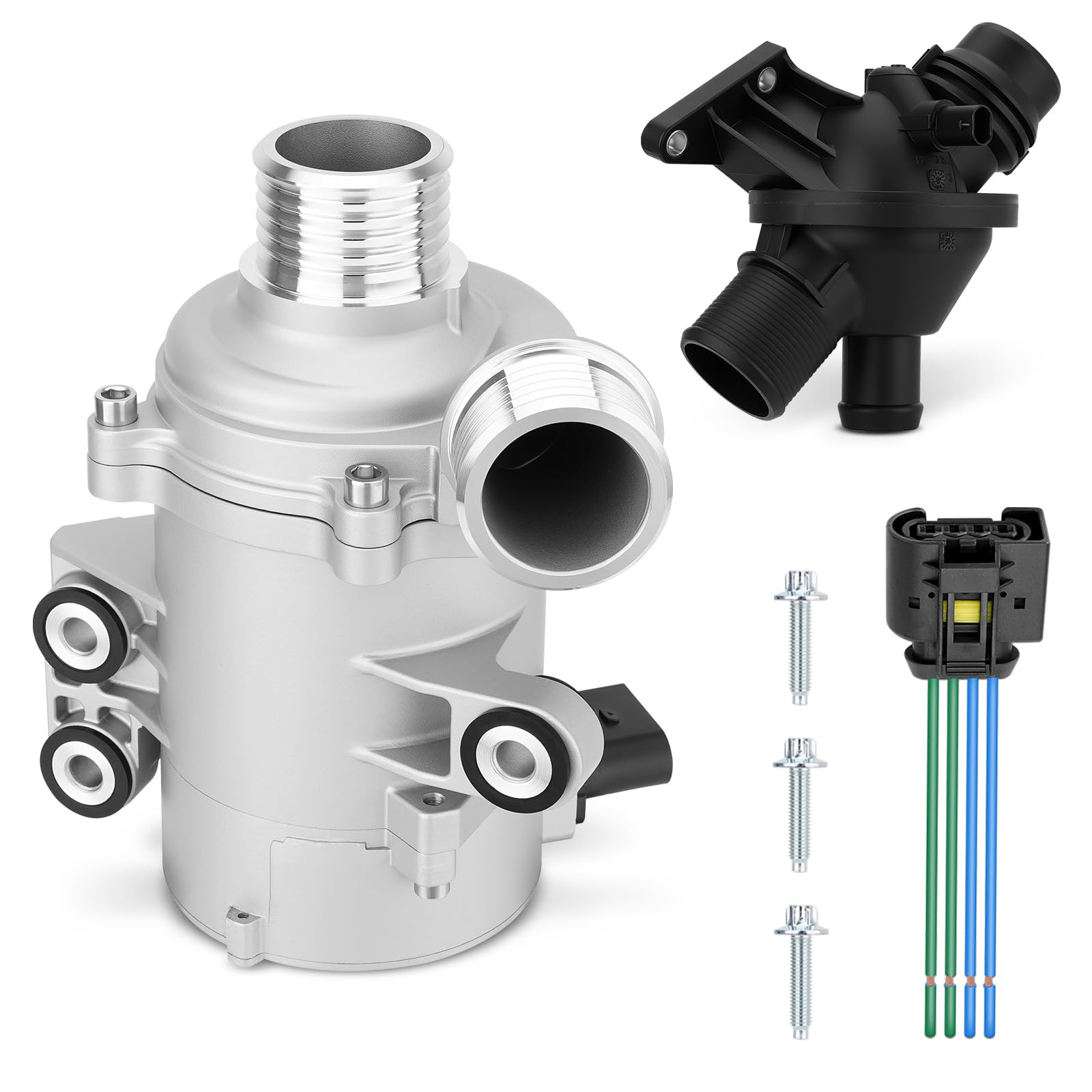 Photo 1 of GDUKOP Electric Engine Water Pump with Thermostat for BMW