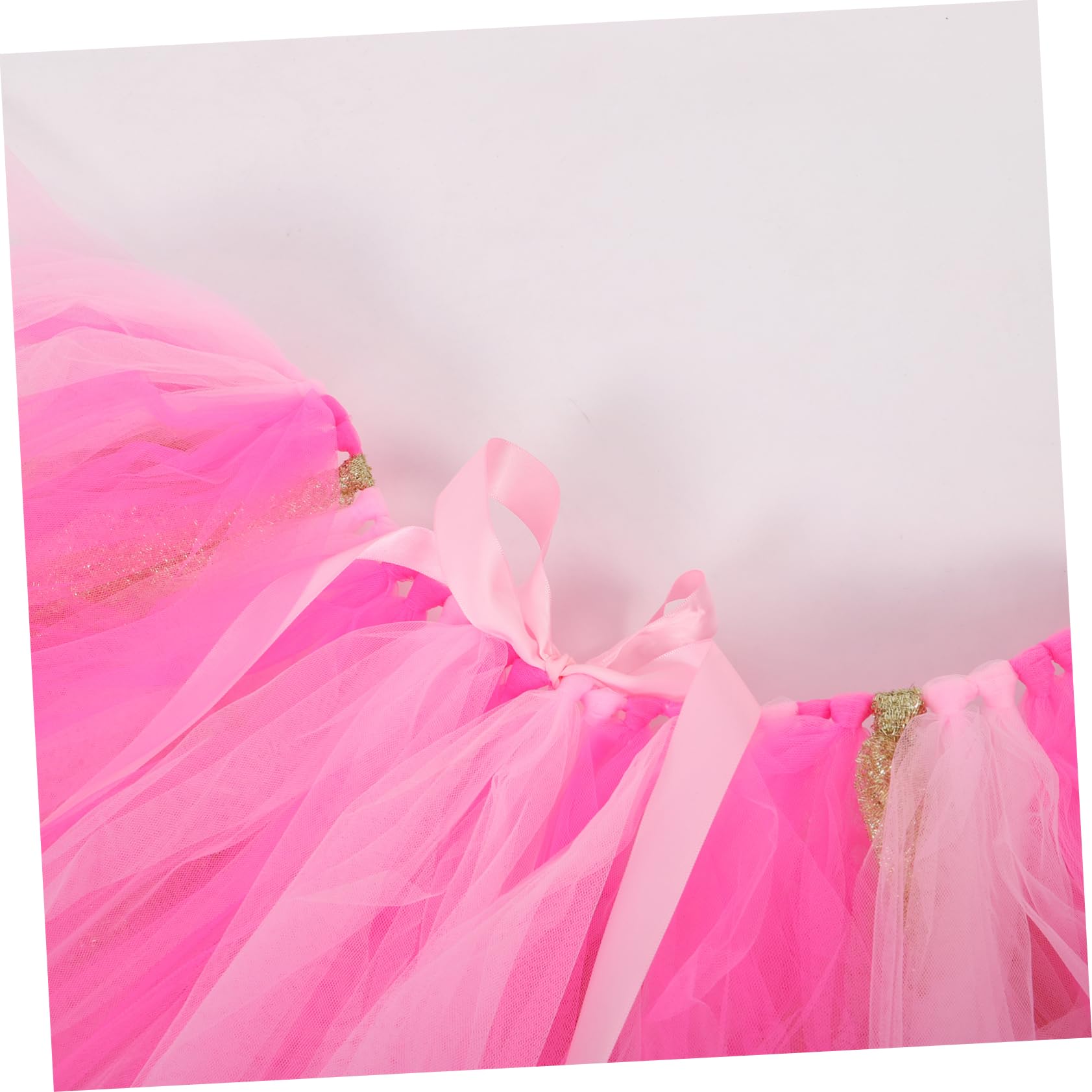 Cabilock Toddler Tutu Bloomers Tulle Skirt for Highchair Decoration Baby Fairy Birthday Party