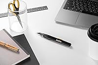 Vista 6 de Beaditive Cuchillo de artesanía de alta precisión con 10 cuchillas, cuchillo utilitario de hoja de 30 grados, para arte, manualidades, fabricación