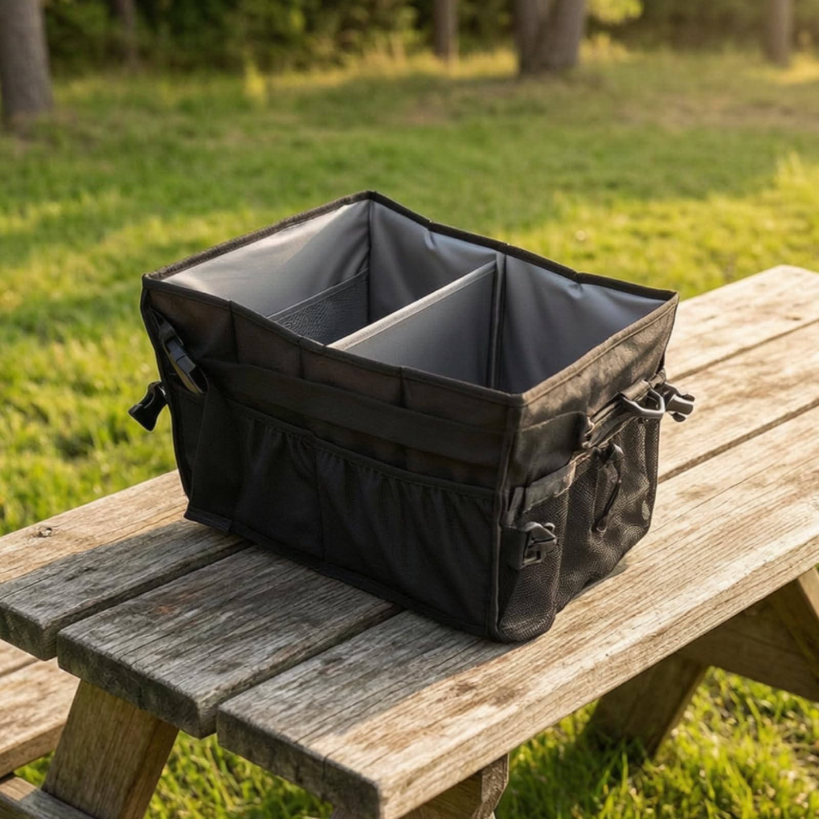 Formstabil Faltbox mit Trennwand