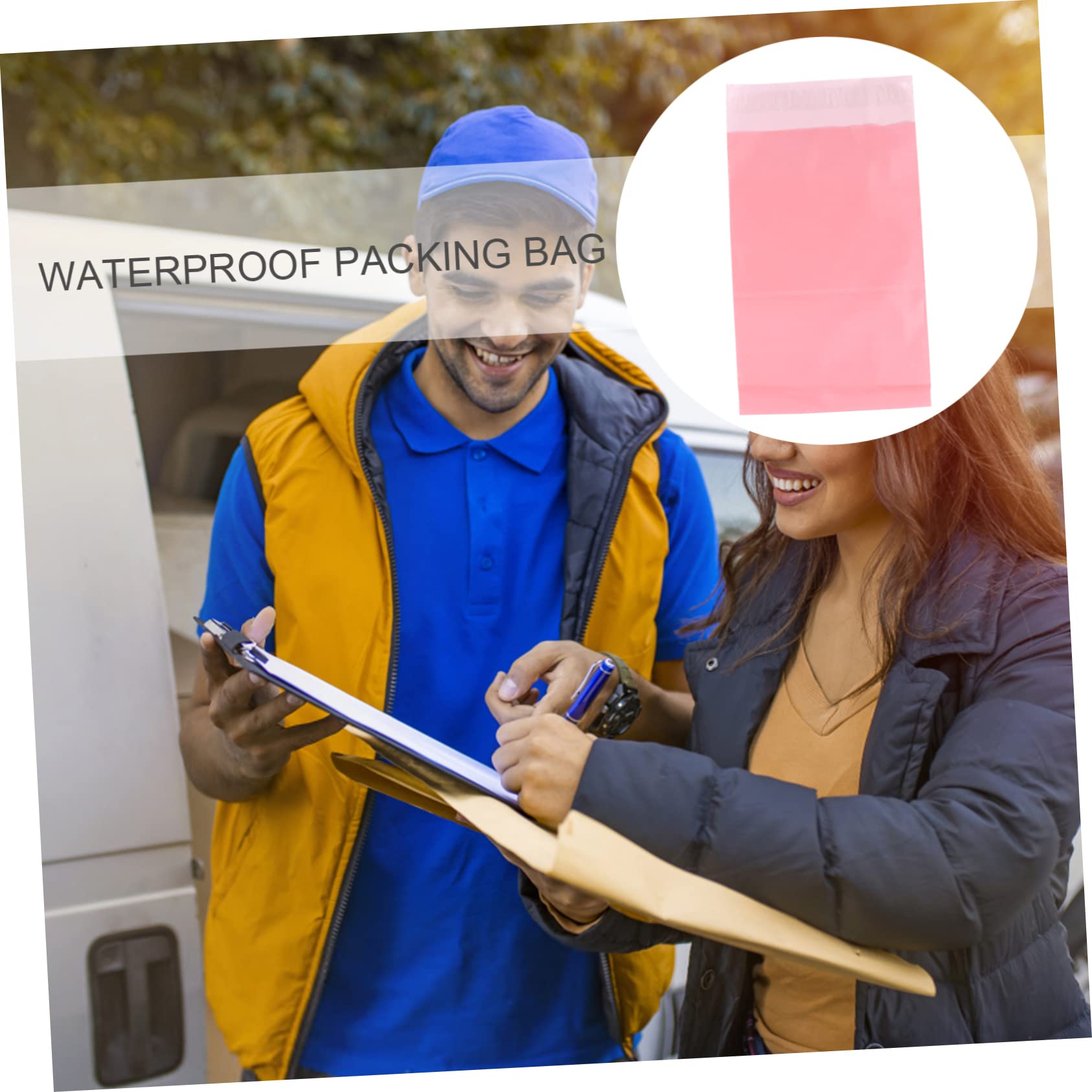 Artibetter 600pezzi Buste Impermeabili Autoadesive Per Spedizione Sacchetti Resistenti Per e Spedizioni