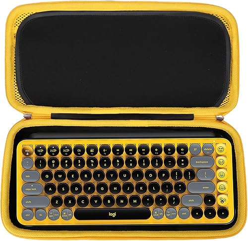Miniatura 2 de Aproca Funda compatible con teclado inalámbrico mecánico Logitech POP Keys y teclado inalámbrico POP, teclado inalámbrico K2, bolsa de