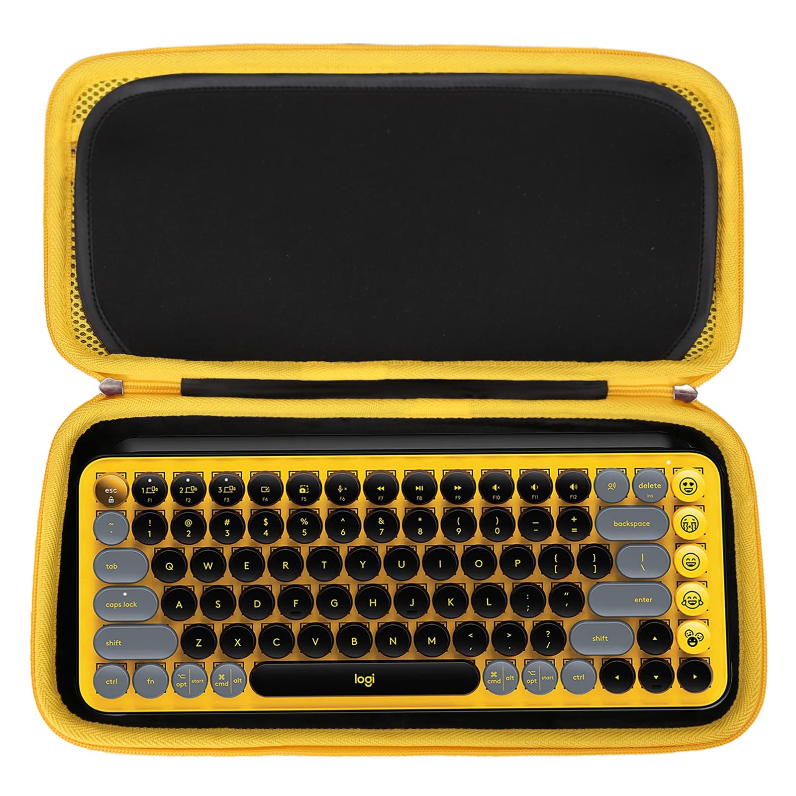 Aproca Hard Travel Storage Carrying Case, for Logitech POP Keys Mechanical Wireless Keyboard and POP Wireless Mouse/Keychron K2 Wireless Keyboard