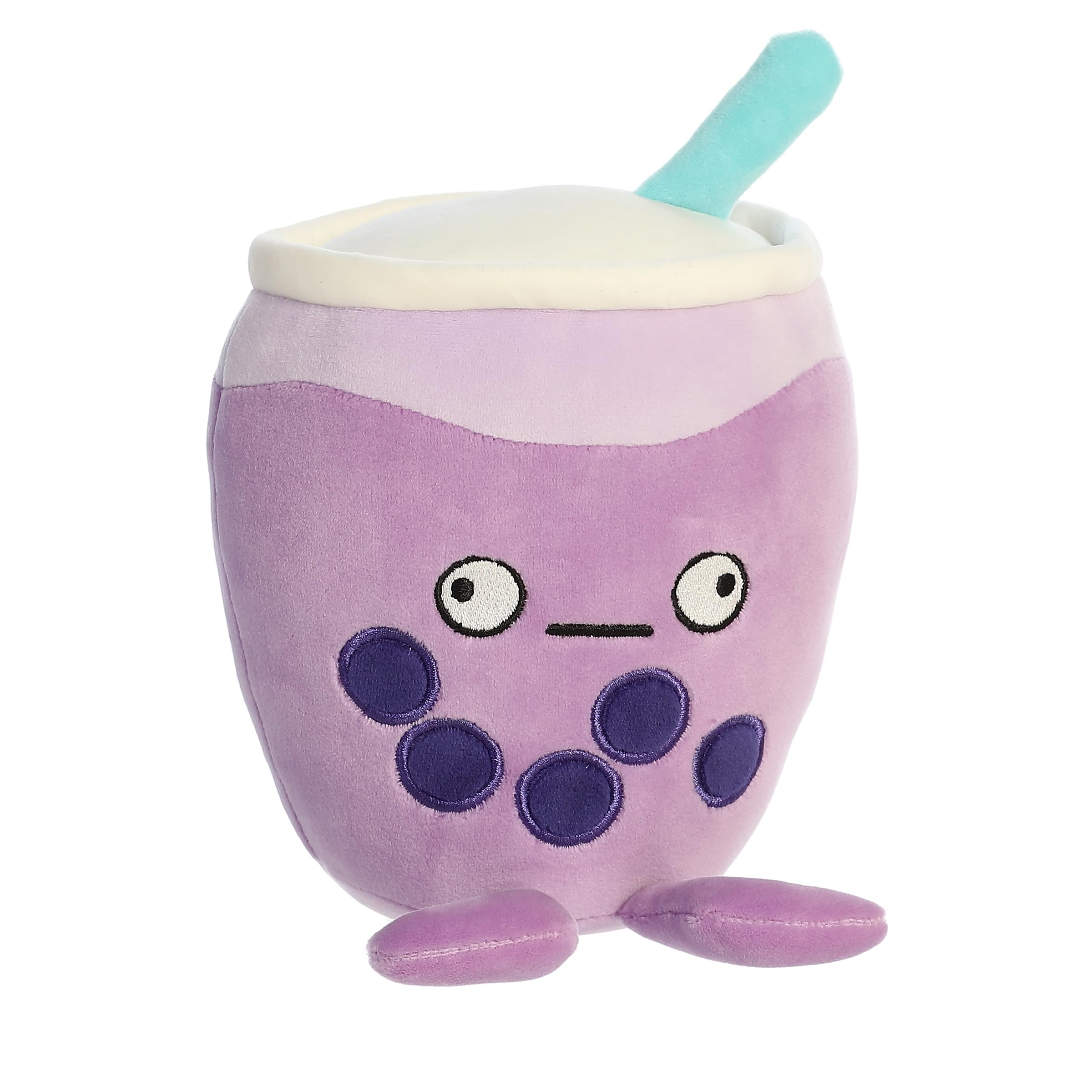 Aurora® Crazy Wackadoodles™ Bobbie Boba™ Stuffed Animal - Squishy Materials for Playful Fun - Perfect for Birthdays, Adults and Kids All Ages - Purple
