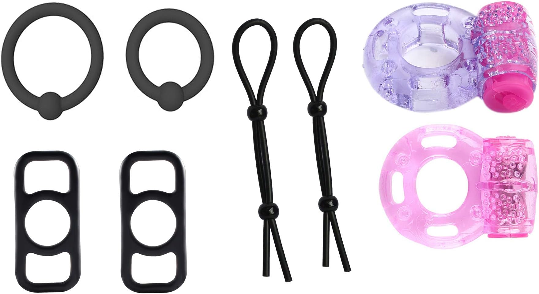 Soft Silicone Finger Massage Ring Flexible Rings for Exercise Bands Size 1.78 Inches-9