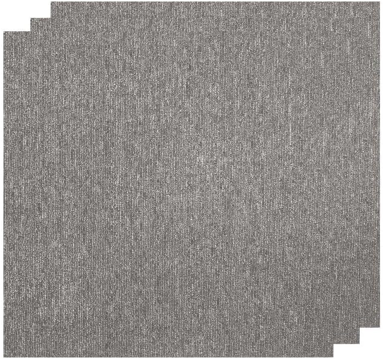 32 pieces of carpet 20x20 inch square carpet tiles, reusable, non slip, seamless tiles, suitable for indoor and outdoor use in bedrooms, living rooms, offices, etc., easy to DIY（ camel color-09）
