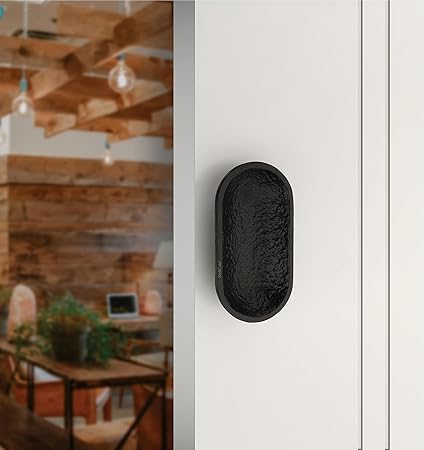 DELICATE Heavy Duty Door Handle | Door & Home Decor | 8-inches Ovel Shape Main Door Handle | Door Pull Push Handle Set (DMD - 349) (Black)