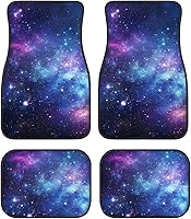 Vista 43 de Yewattles - Set de 4 alfombrillas para auto con estampado de rosa roja, delanteras y traseras, antideslizantes, ajuste universal para sedán