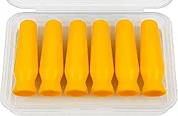 [Pacote com 6] Insertor de lente escleral + removedor - Aplicador de lente de contato sem ventilação para lentes rígidas/RGP, lentes esclerais e olhos protéticos – Ferramenta de sucção fácil de