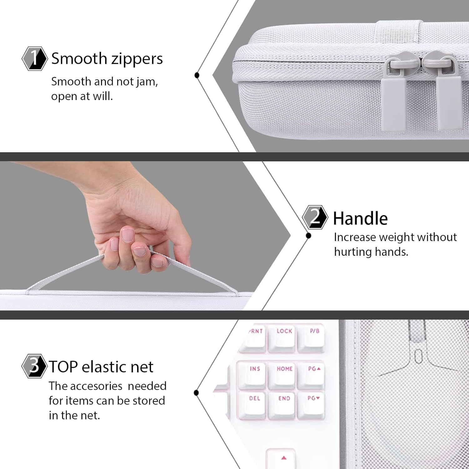co2CREA Hard Travel Case pour Logitech G915 Clavier Burkina Faso