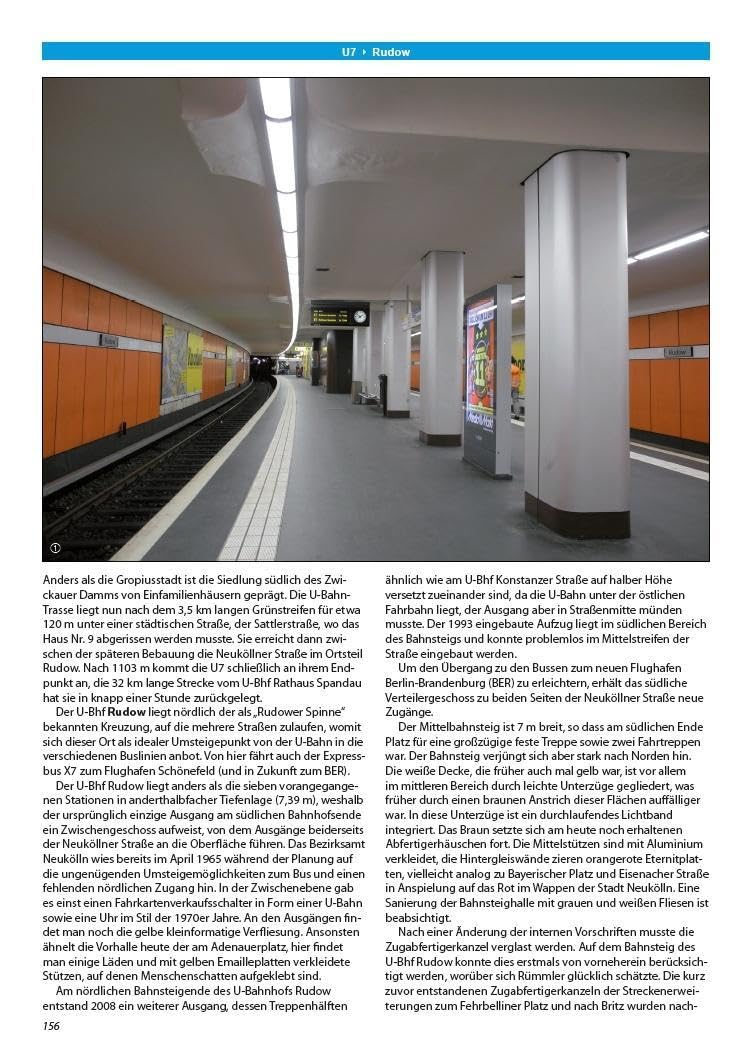 Berliner U-Bahn-Linien: U7: Quer durch den Westen