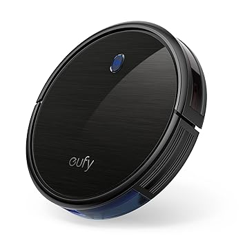 Eufy by Anker, BoostIQ RoboVac 11S (Slim), Robot Vacuum Cleaner, Super-Thin, 1300Pa Strong Suction, Quiet, Self-Charging Robotic Vacuum Cleaner, Cleans Hard Floors to Medium-Pile Carpets