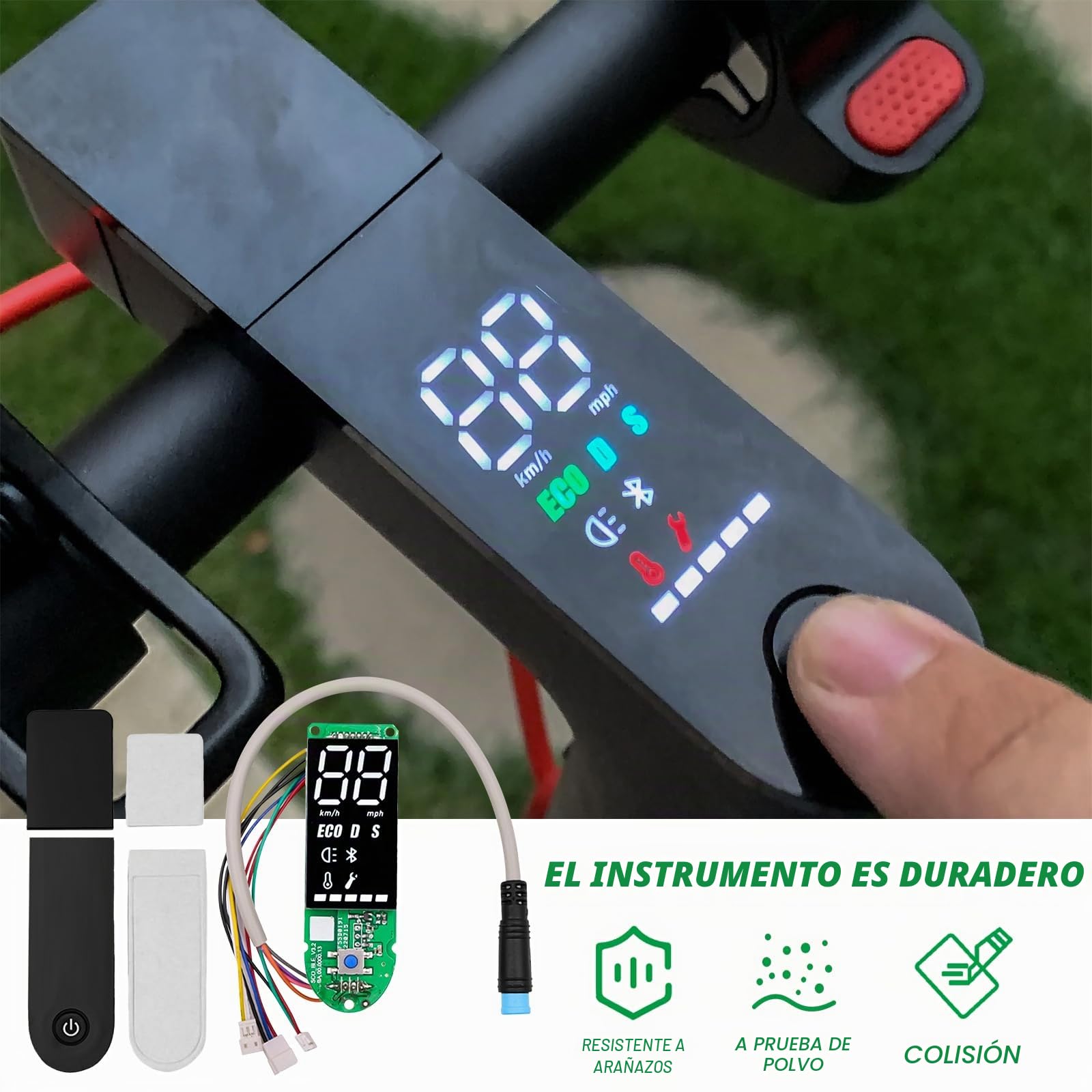 Tablero de Instrumentos, Pantalla LCD, Placa de Circuito Bluetooth para Xiaomi M365 Pro, Accesorios de Piezas de Scooter eléctrico