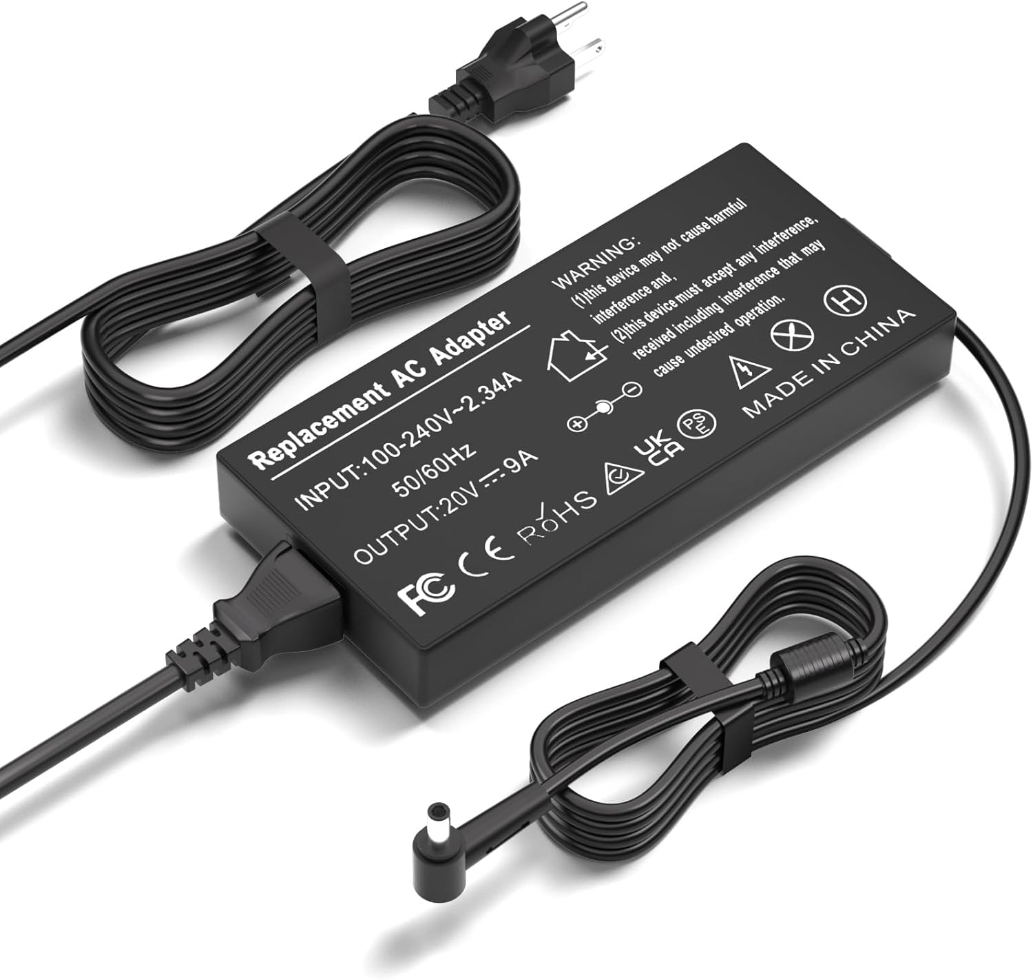 180W Charger Compatible with ASUS TUF F15 F17 A17 A15 FX506 FX505 FX706 FA706 FA506 ROG Zephyrus G15 G14 GA502 GA401 ROG Strix G GL504GM G713IH G531 G731 GL531 Laptop