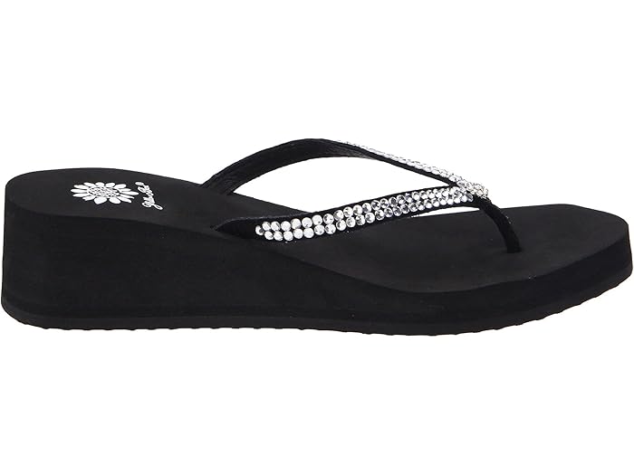 yellow box custard flip flops