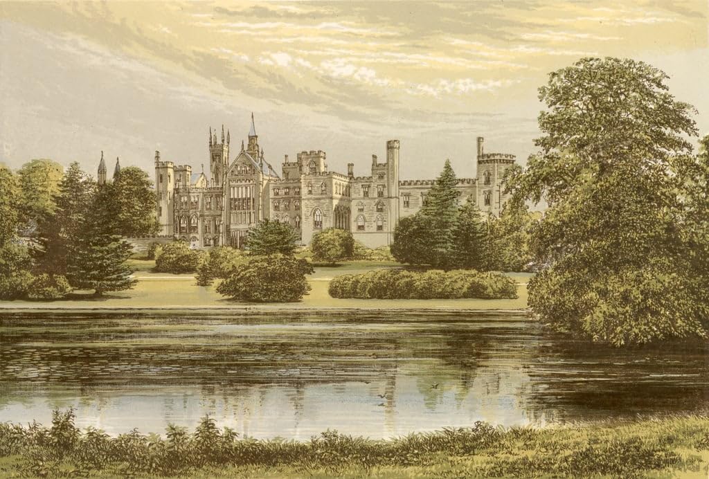 Posteriik No Frame Famous Modern Artwork Art Mural Alton Towers By Alexander Lydon Oil Paintings Pictures For Home Decor 60X90cm