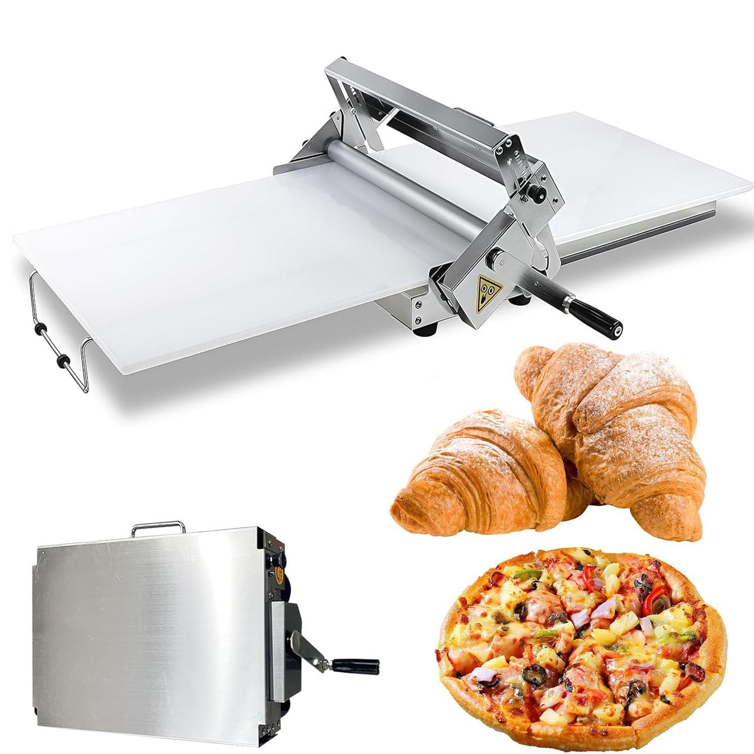 Teigroller für mühelose Teigzubereitung, perfekt für Pizza, Croissants, Gebäck und Fondant