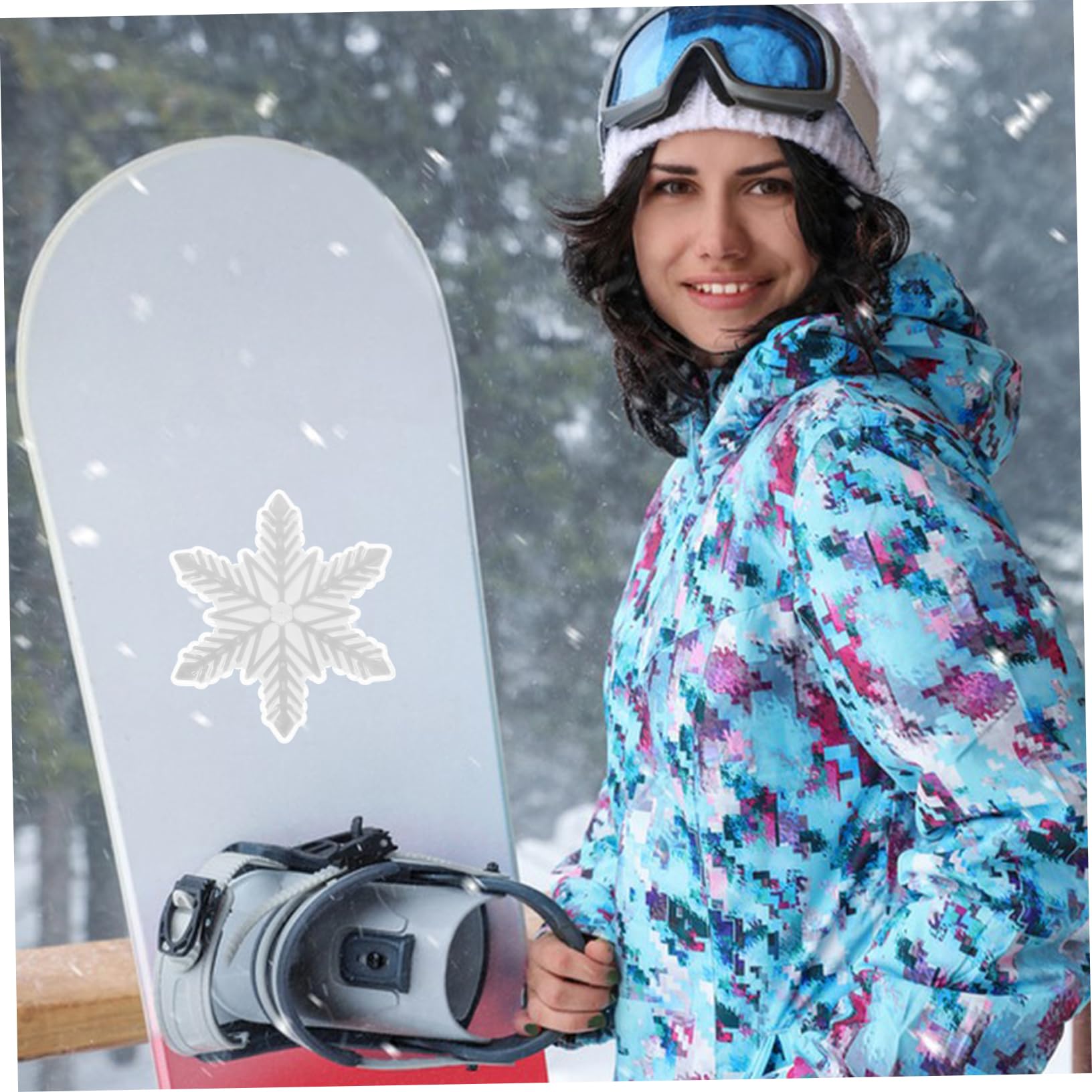 BESPORTBLE Grip Pad Antiscivolo per Snowboard Adesivo per Sport all Aria Aperta Materiale Ispessito Facile da Applicare per Inverno e Attrezzature Sportive