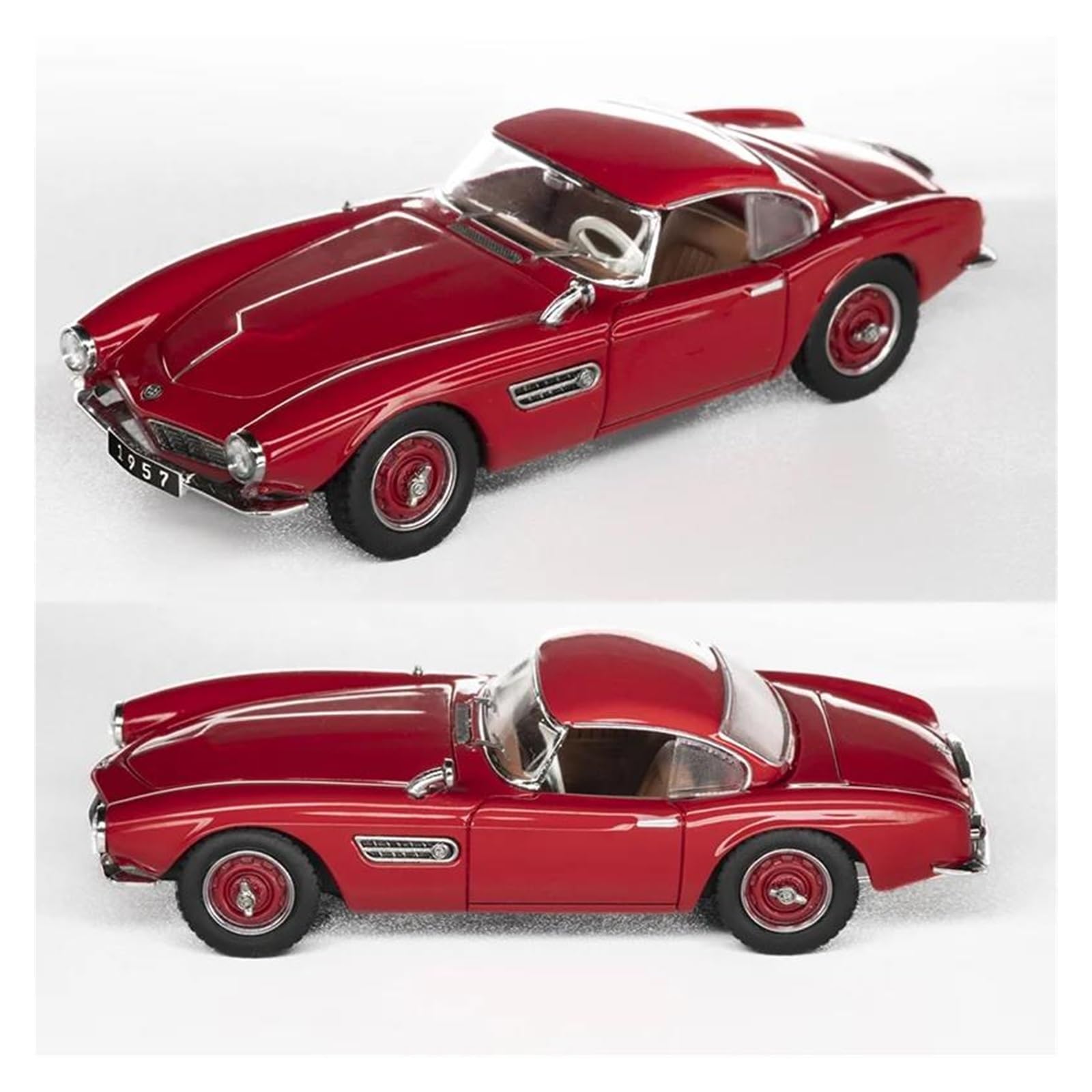Auto In Miniatura 1 64 Per Il Modello Di Auto In Lega BMW 507 Del 1957, Da Esposizione Per Hobby Per Adulti(Nero)