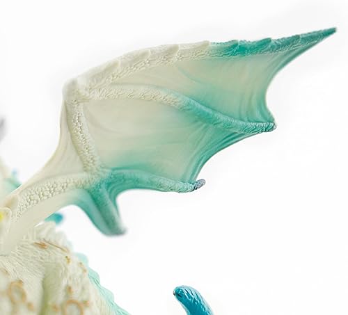 Miniatura 4 de RECUR Figura de acción de dragón brillante, juguetes de dragón blanco para niños y niñas, figuras RPG en miniatura para exhibición de mesa y juegos