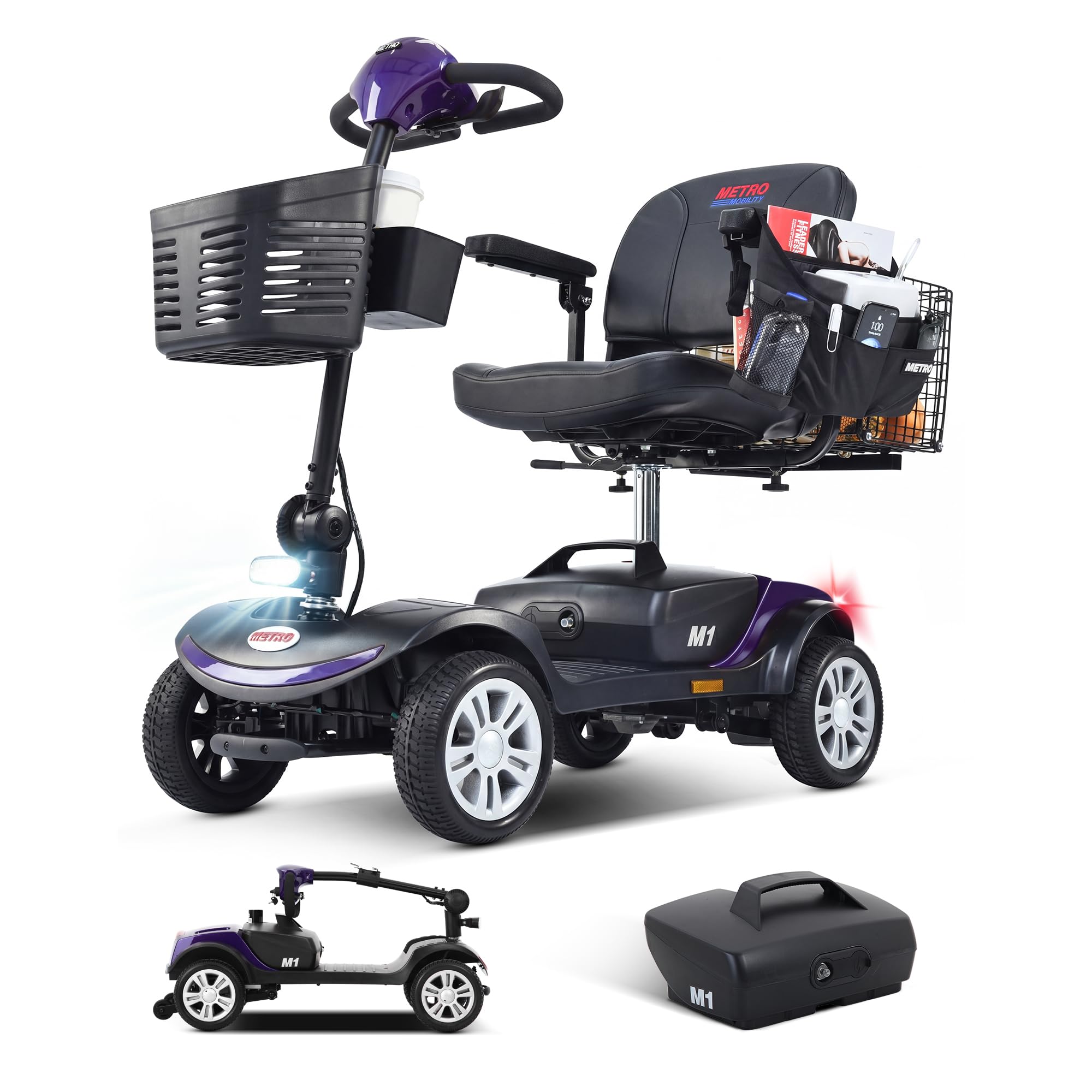 MetroMobility Purple Scooter