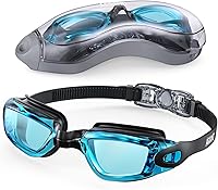 Vista 23 de Aegend Gafas de natación, gafas de natación sin fugas, protección completa para adultos, hombres, mujeres y jóvenes
